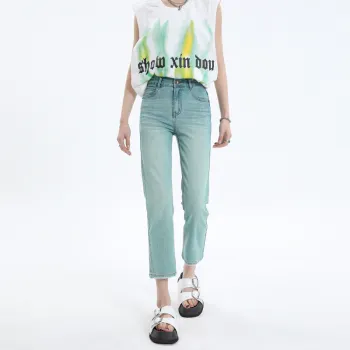 BENGEN Jeans Women's Teal