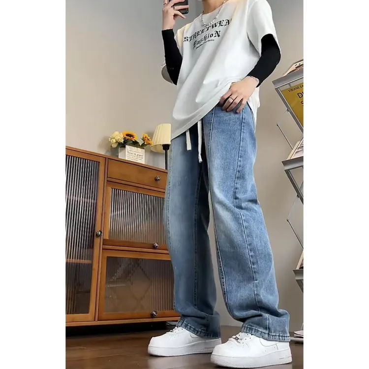 BENGEN Jeans Unisex-6