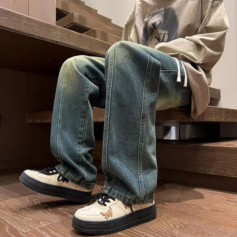 BENGEN Jeans Unisex-11