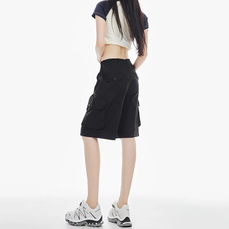 BENGEN Casual Shorts Women's-1