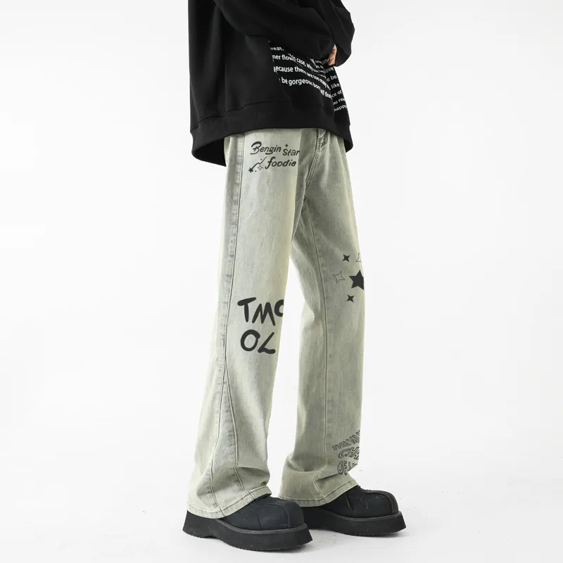 BENGEN Jeans Unisex-13