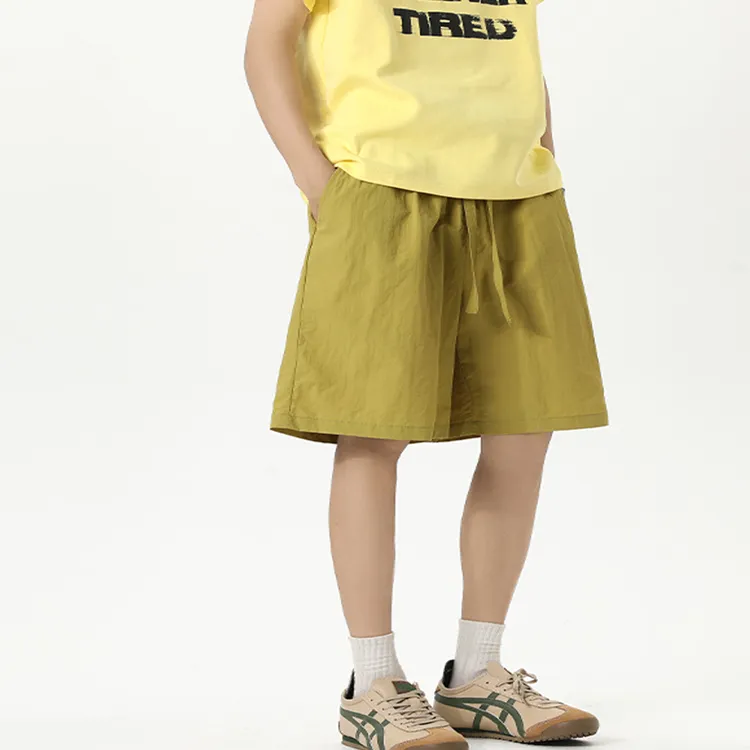 BENGEN Casual Shorts Unisex-19