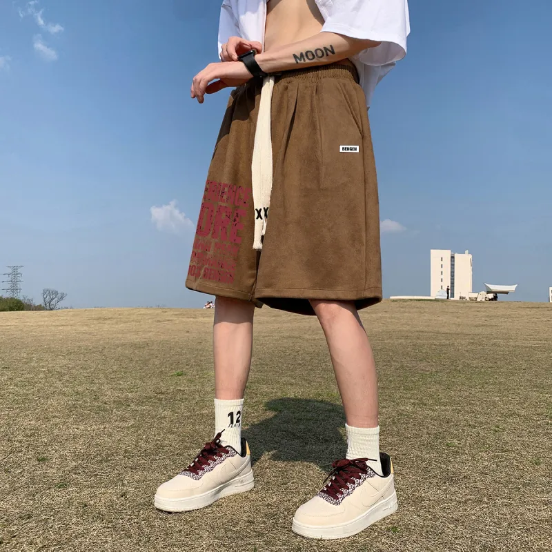 BENGEN Casual Shorts Unisex-27
