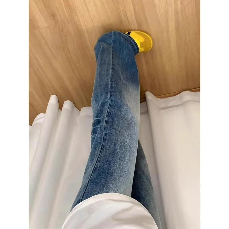 BENGEN Jeans Unisex Blue-3