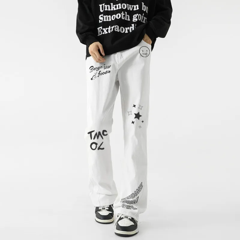 BENGEN Jeans Unisex-3