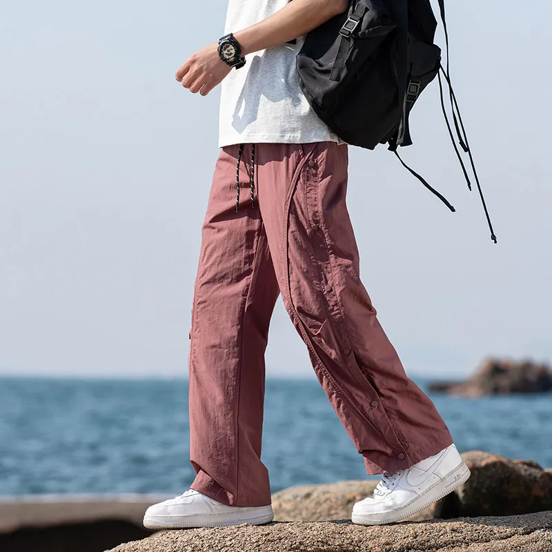 BENGEN Casual Pants Unisex-3