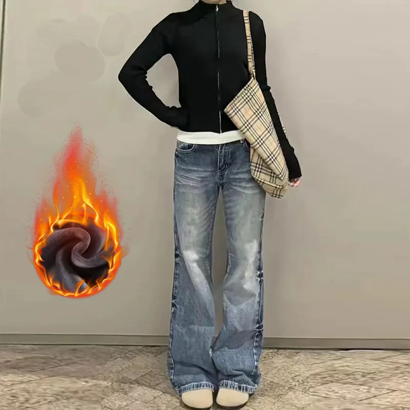 BENGEN Jeans Women's-22