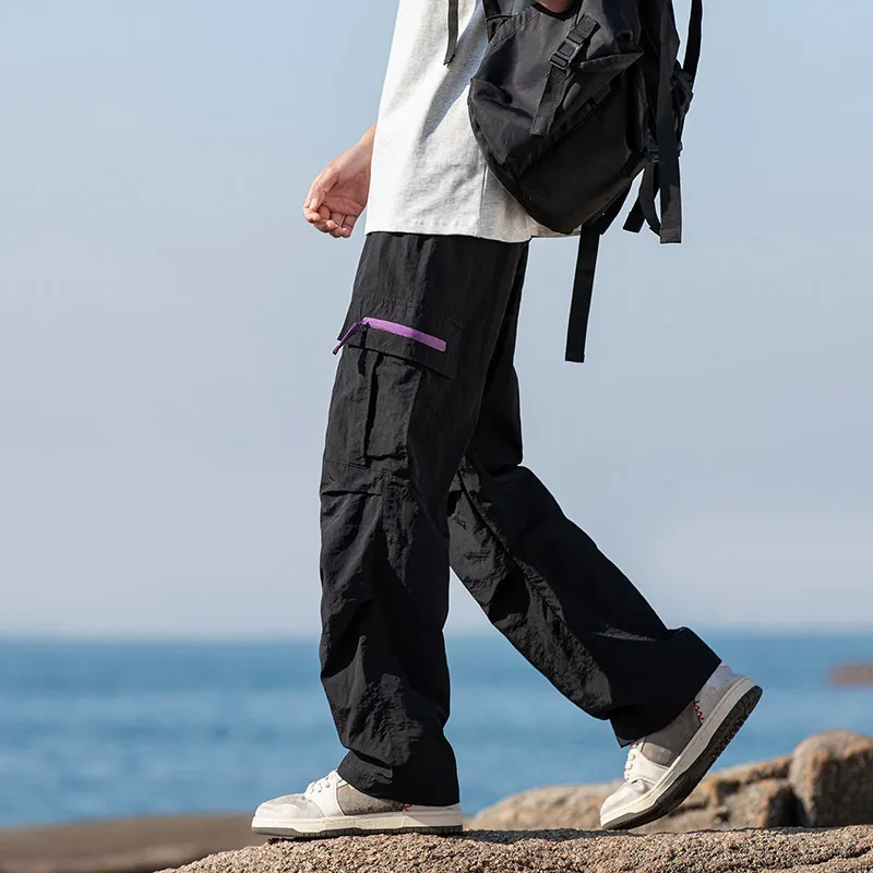 BENGEN Casual Pants Unisex-3