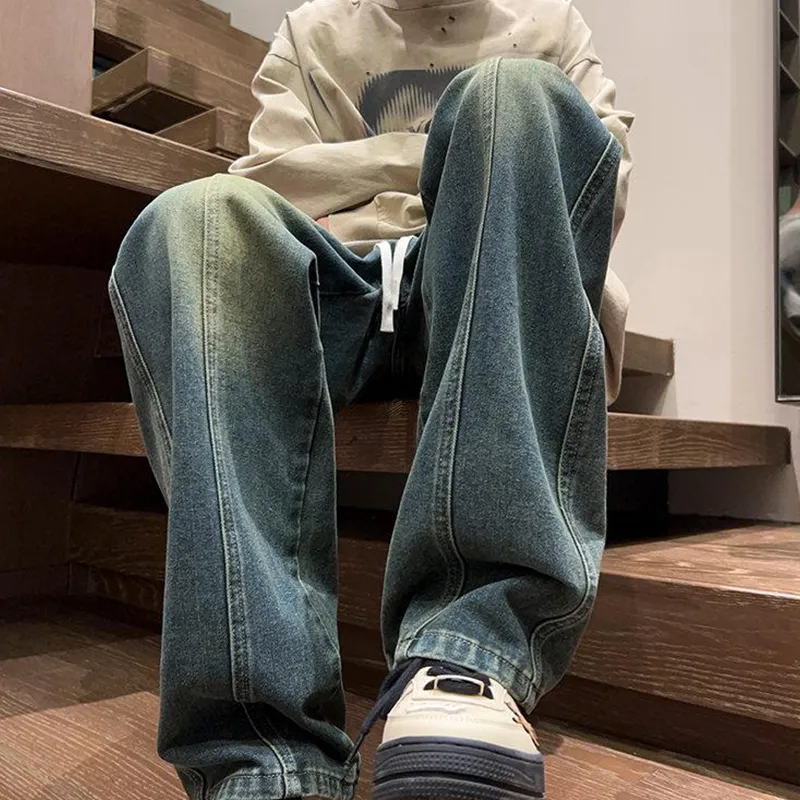 BENGEN Jeans Unisex-12