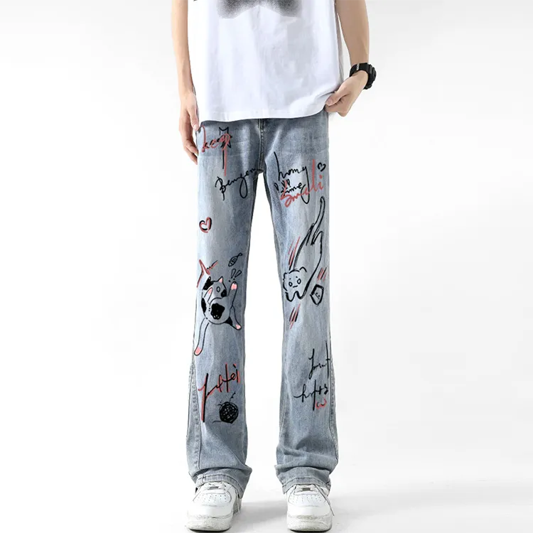 BENGEN Jeans Unisex-22
