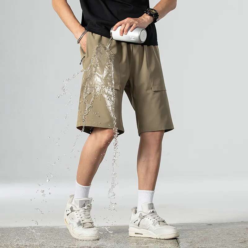 BENGEN Casual Shorts Unisex-4
