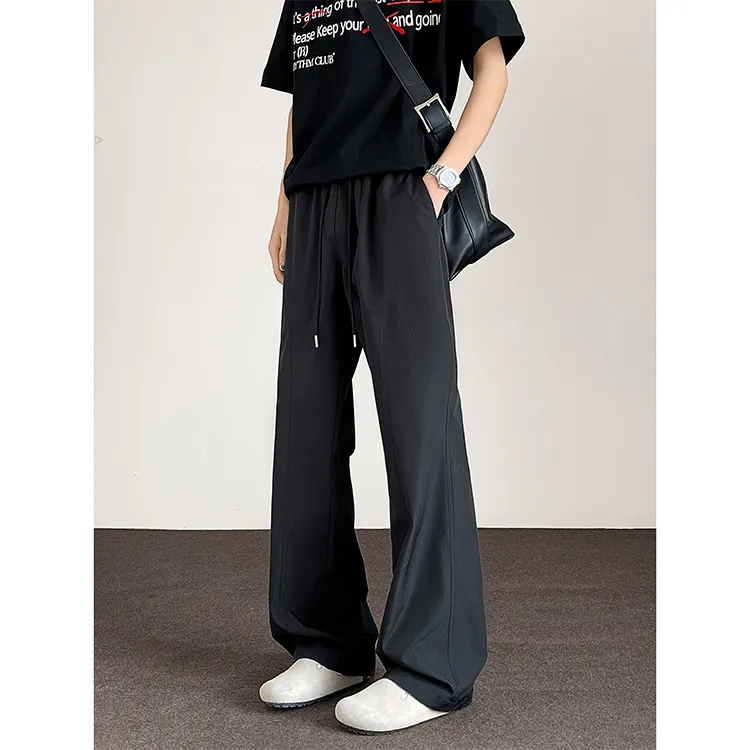BENGEN Casual Pants Unisex-13