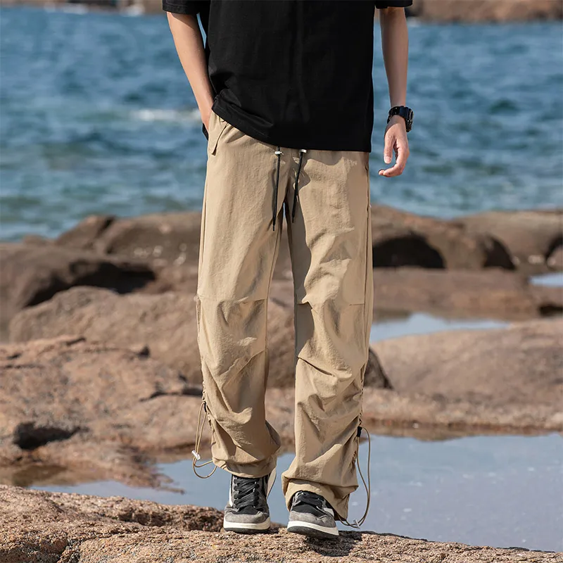 BENGEN Casual Pants Unisex-6