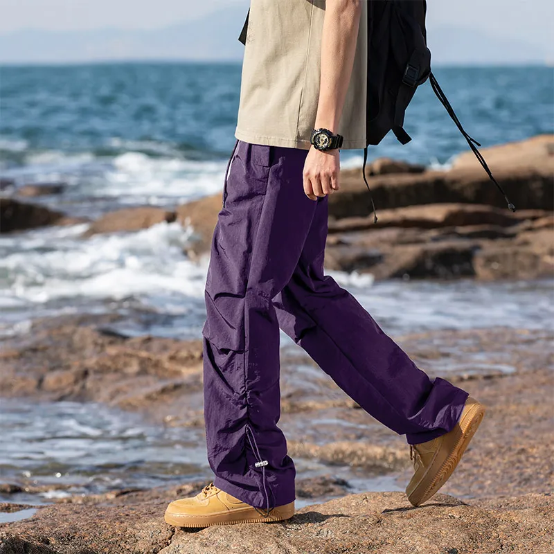 BENGEN Casual Pants Unisex-3