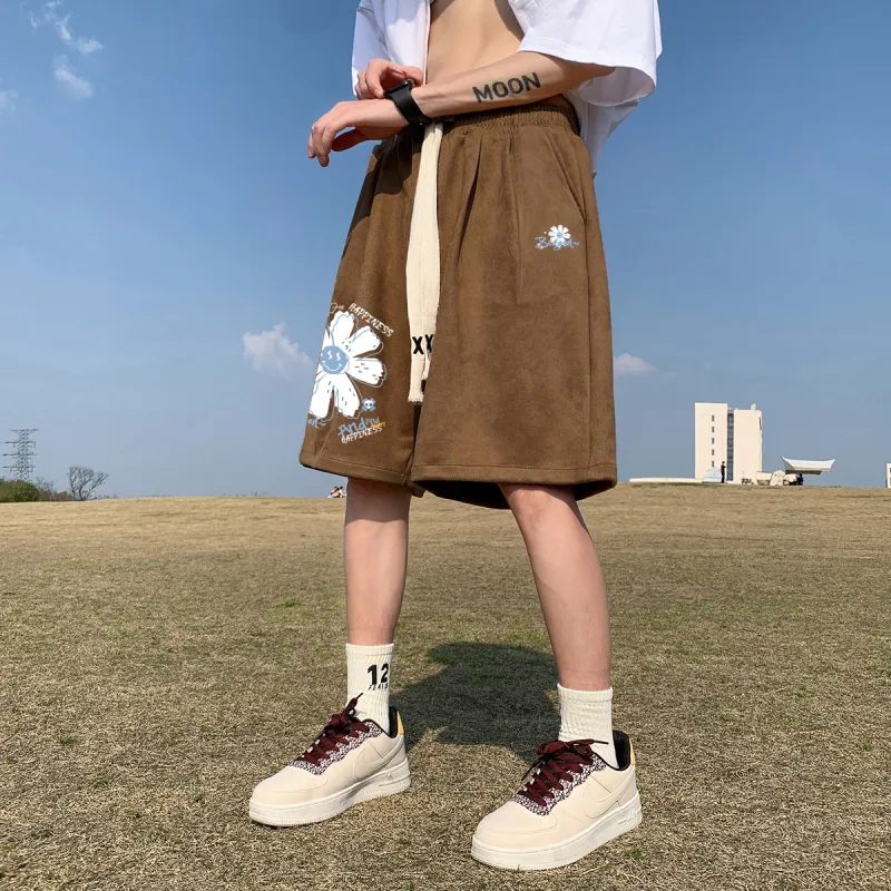 BENGEN Casual Shorts Unisex-11