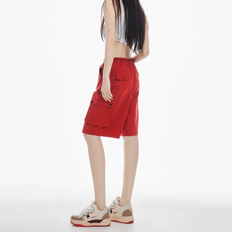 BENGEN Casual Shorts Women's-19