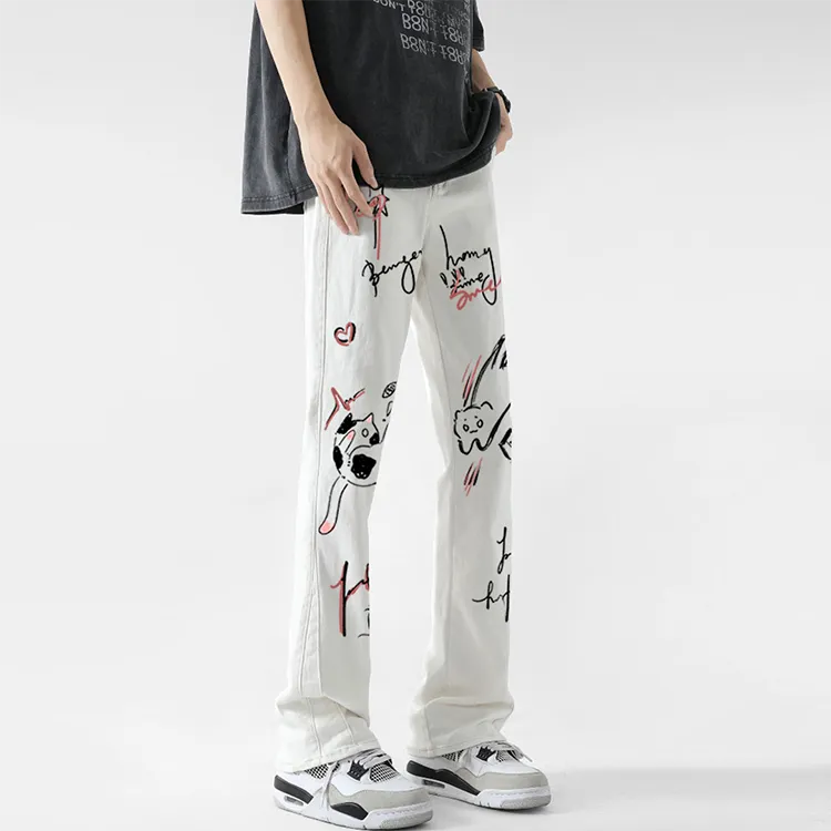BENGEN Jeans Unisex-4