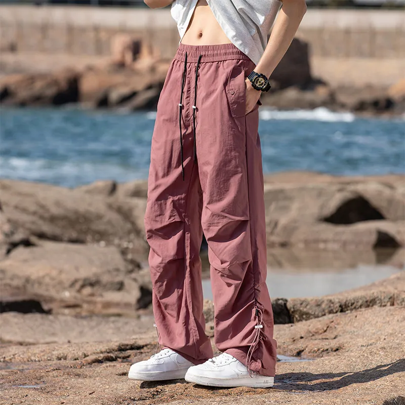 BENGEN Casual Pants Unisex-11