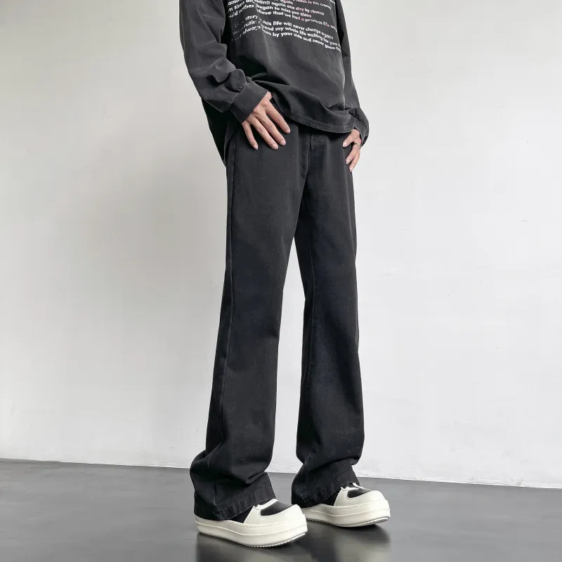 BENGEN Jeans Unisex Absolute Black-1