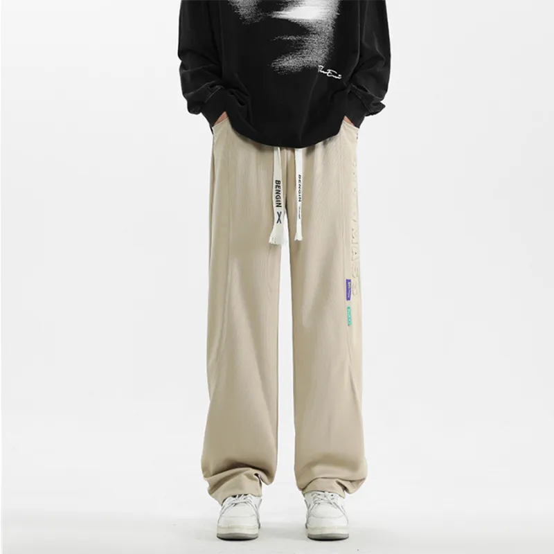 BENGEN Casual Pants Unisex-4