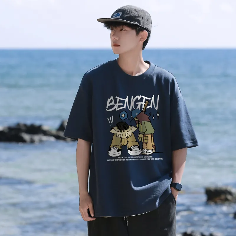 BENGEN T Shirts Unisex-17