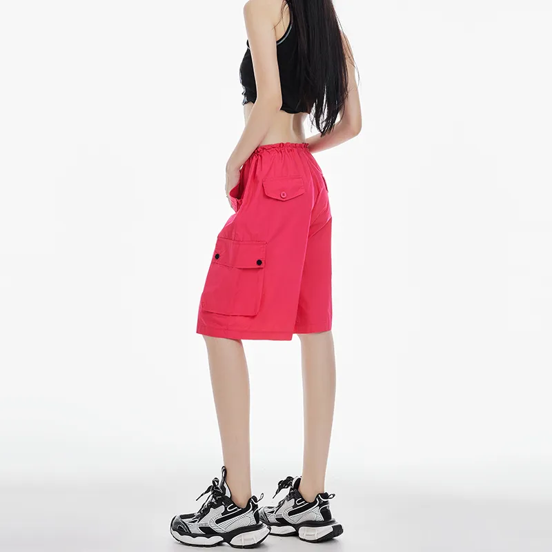BENGEN Casual Shorts Women's-7