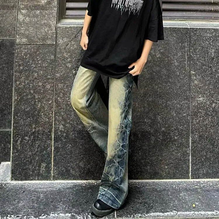 BENGEN Jeans Unisex Blue-1
