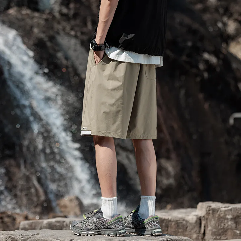 BENGEN Casual Shorts Unisex-10