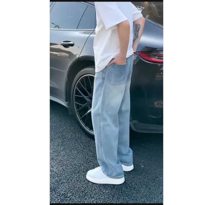 BENGEN Jeans Unisex-8