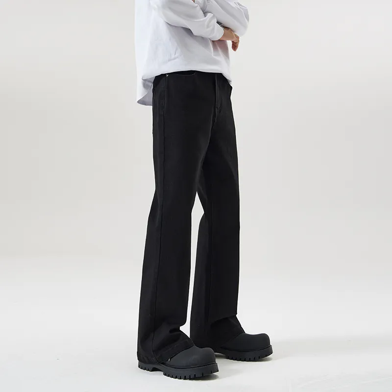 BENGEN Jeans Unisex Black-4