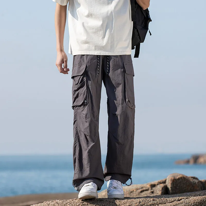 BENGEN Casual Pants Unisex-18