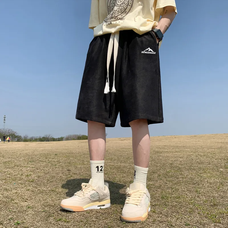 BENGEN Casual Shorts Unisex-2