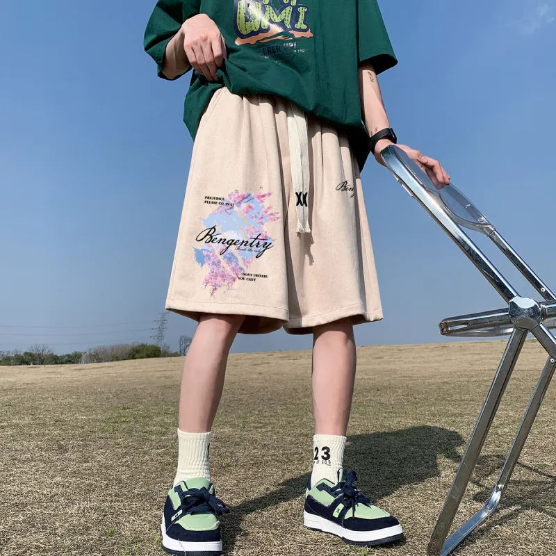 BENGEN Casual Shorts Unisex-7