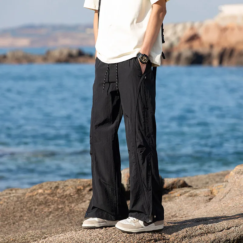 BENGEN Casual Pants Unisex-6