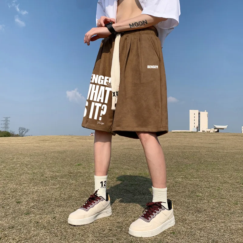 BENGEN Casual Shorts Unisex-11