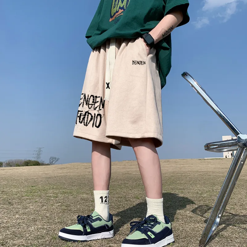 BENGEN Casual Shorts Unisex-6