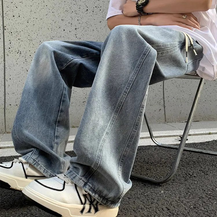 BENGEN Jeans Unisex-2