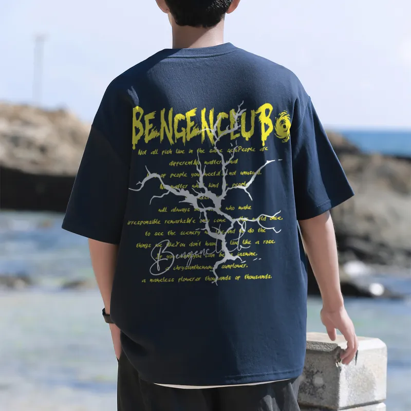 BENGEN T Shirts Unisex-17