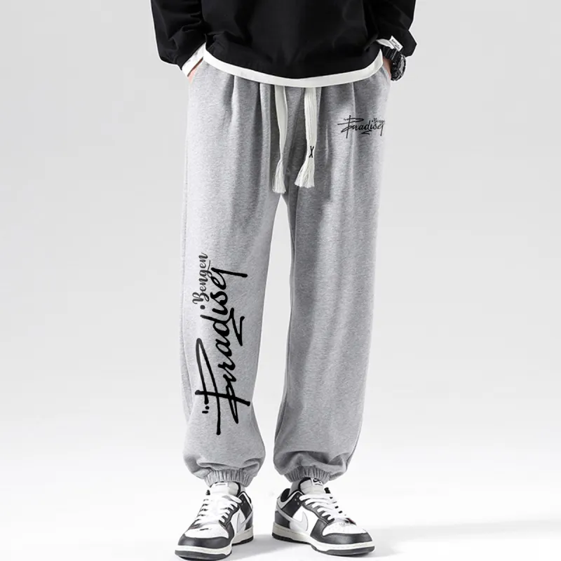 BENGEN Casual Pants Unisex-9