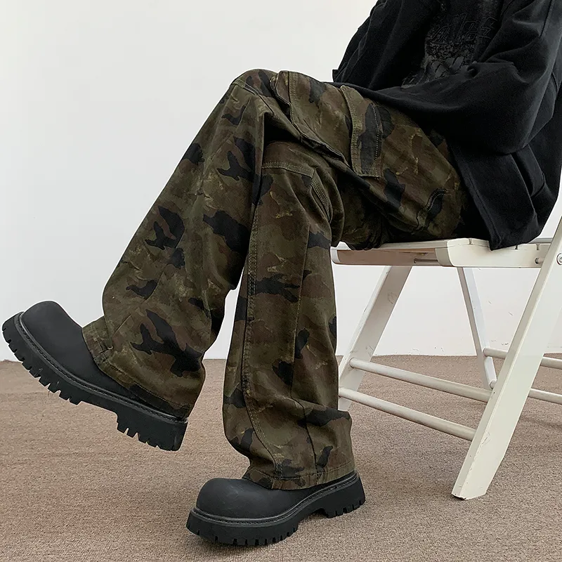 BENGEN Jeans Women's Camouflage-14