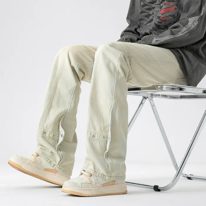 BENGEN Jeans Spring Summer Unisex-24