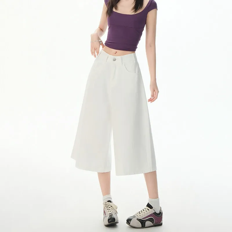 BENGEN Denim Shorts Women's-2