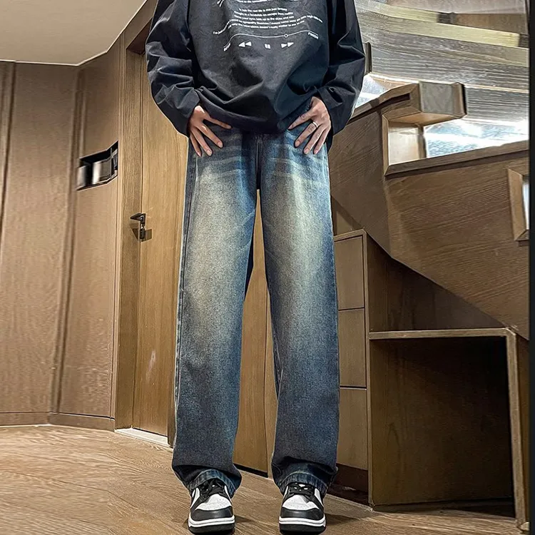 BENGEN Jeans Unisex-2