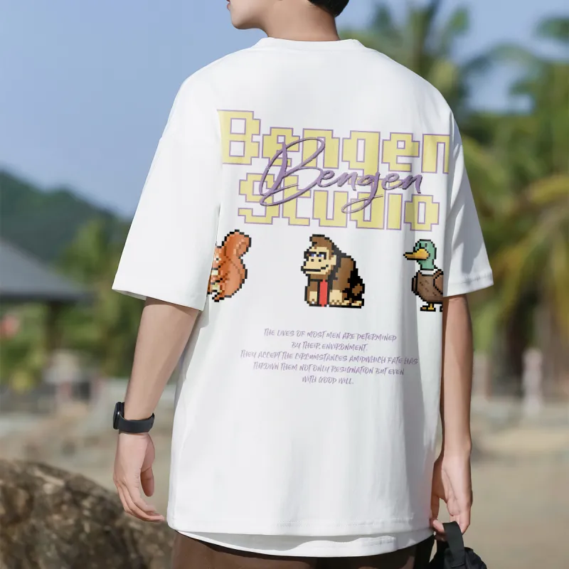BENGEN T Shirts Unisex-9