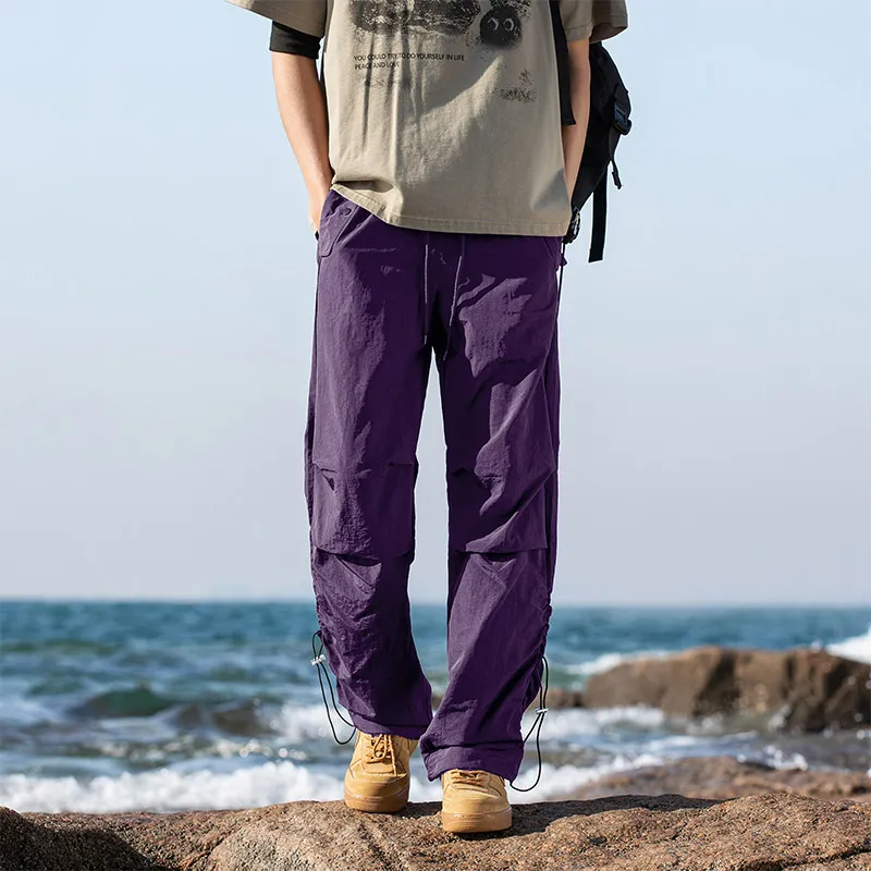 BENGEN Casual Pants Unisex-2