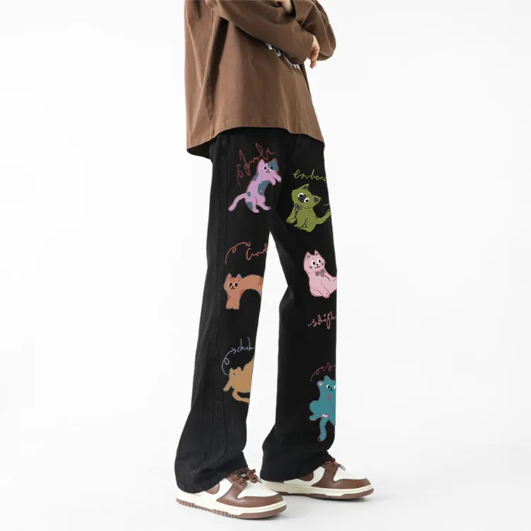 BENGEN Jeans Unisex-8