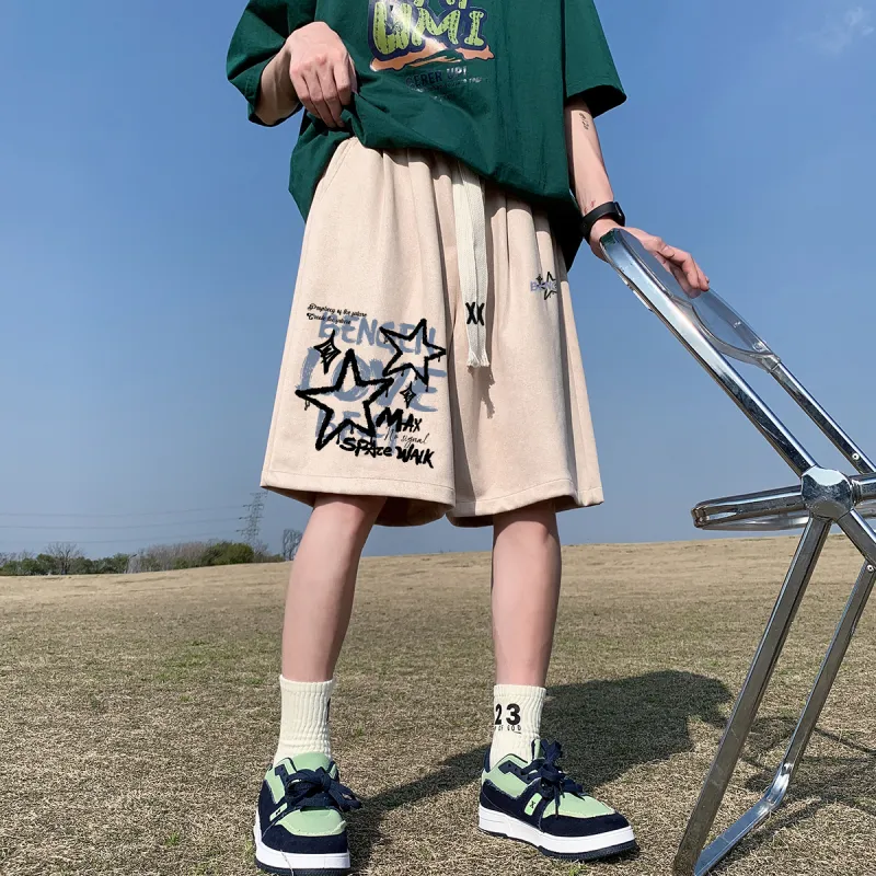 BENGEN Casual Shorts Unisex-13