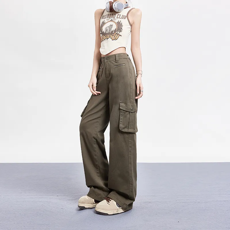 BENGEN Cargo Pants Women's-17