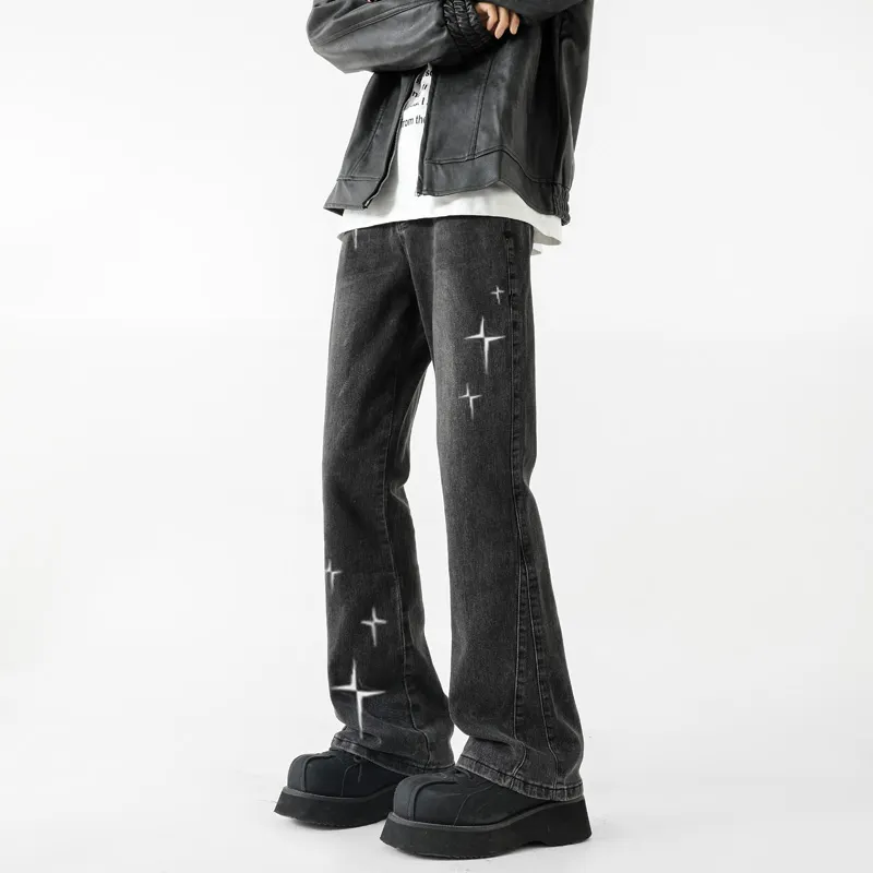 BENGEN Jeans Unisex-13