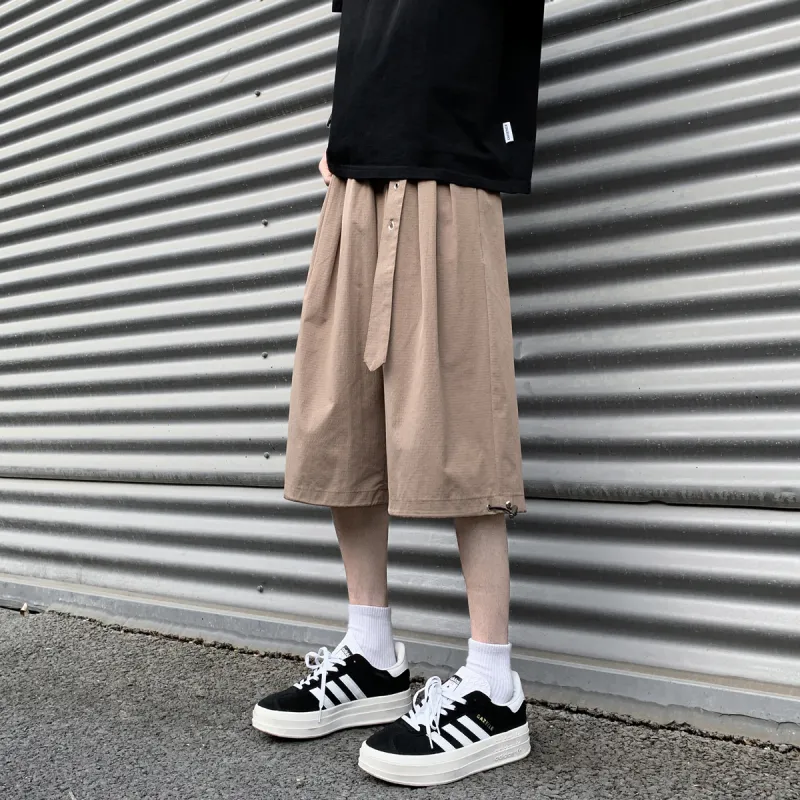 BENGEN Casual Shorts Unisex-19